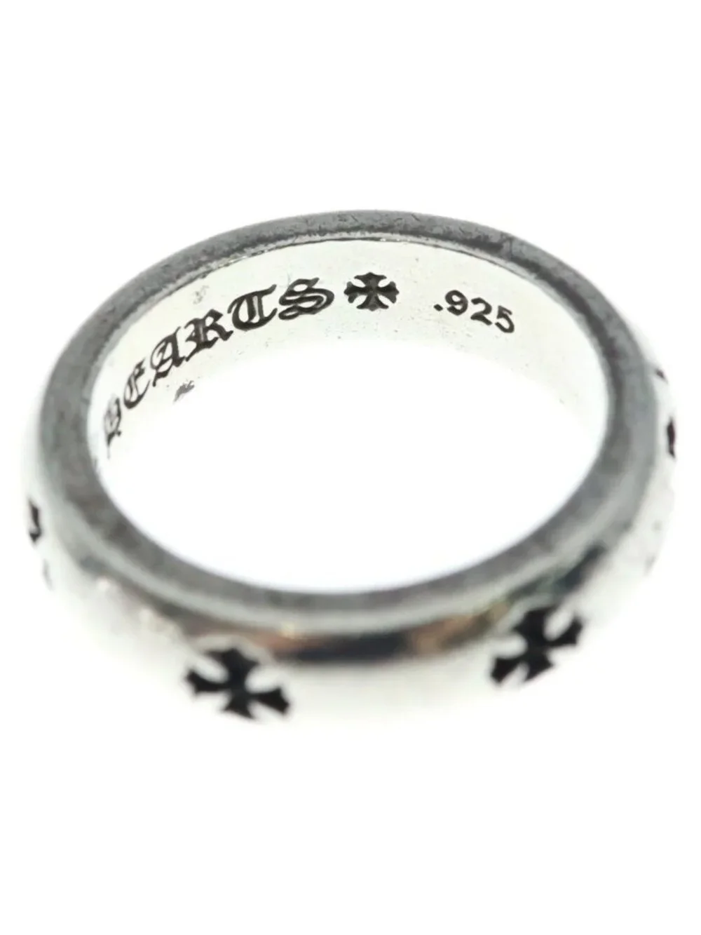 Chrome Hearts Negative CH Plus Ring Silver